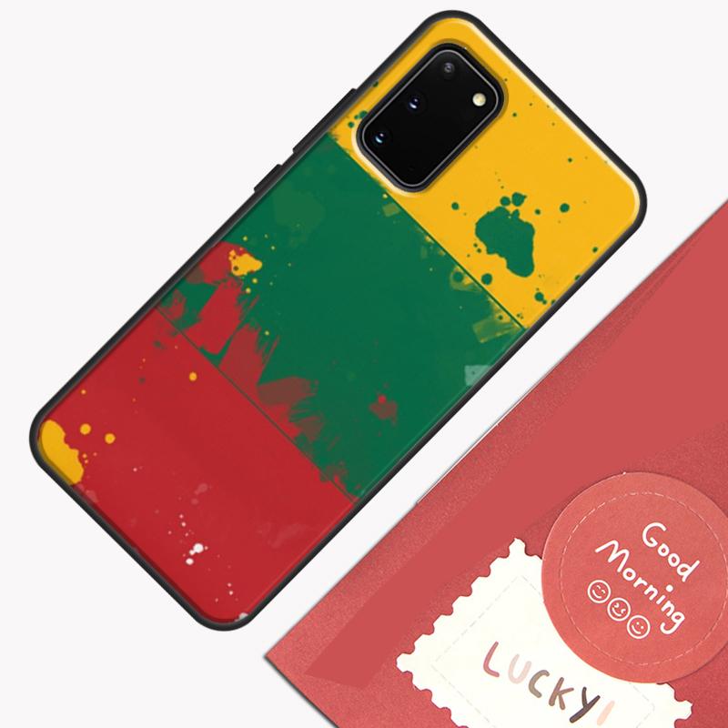 Fashion Lithuania Flag Phone Case For Samsung Galaxy S24 S26 Ultra S20 S21 S22 S23 S25 Plus S10 S25 FE Cover Shell