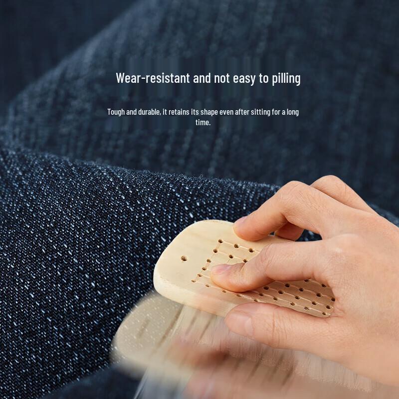 Septwolves Men's Fleece Lined Straight-Leg Jeans