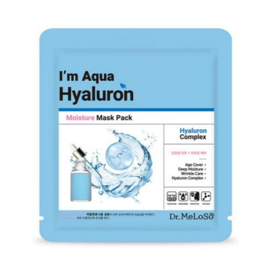 Dr.Meloso Hyaluronic Acid Moisture Sheet Mask Deep Hydration & Soothing Care 25ml x 10 Sheets