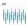 Seasonal Home Holiday Accents 12Pcs Spiral Icicle Ornaments, Christmas Twisted Hanging Decor, Transparent Tree Ornaments Pendants with Strings