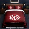 Mainz FC Design Bed Bedding Set 1 Duvet Cover + 2 Pillowcases Soft Breathable Household Bed Linens