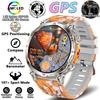 New Military Rugged T-Rex3 GPS Positioning Smartwatch Compass Barometer Altimeter 5ATM Waterproof 650mAh Battery Sport Men Watch