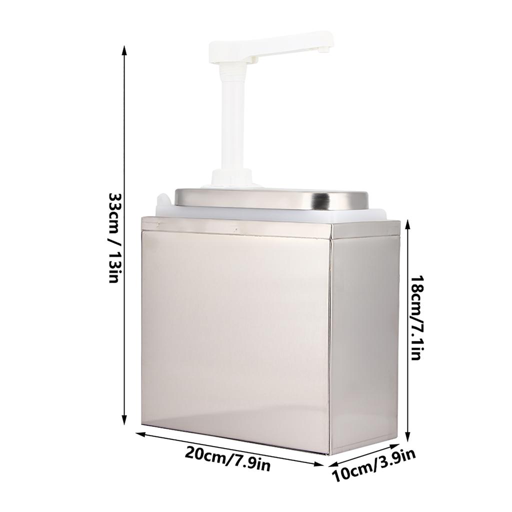Kitchen Sauce Dispenser Sauce Pump Condiment Dispensing Tool for Home Restaurant Hotel Use