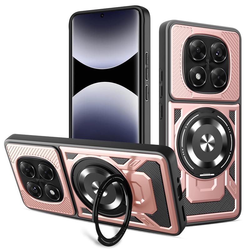 

Bracket Ring Holder Phone Case For Xiaomi Redmi Note 14 13 Pro Plus For Magsafe Magnetic Cover Redmi Note 14 Pro 5G 14C Fundas Redmi Note 13 Pro+ 5G