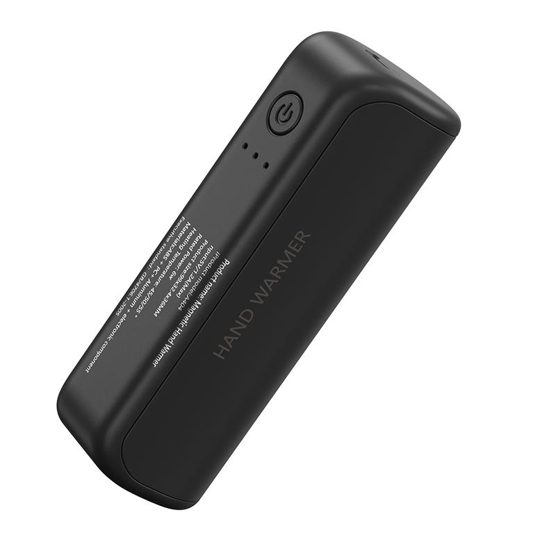 

Portable Hand Warmer - 3 Heat Settings Modes 3000mAh Rechargeable Battery Compact Pocket Design for Outdoor & Everyday Warmth чорний