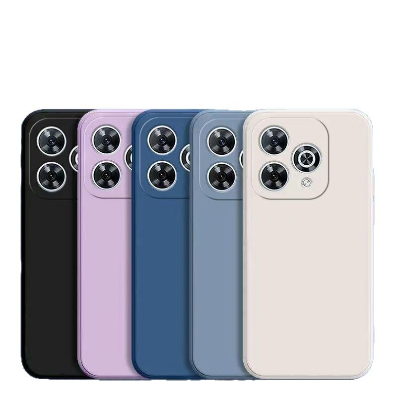 Huawei Hi Enjoy 80Pro Solid Color Anti-Drop Liquid Silicone Phone Case
