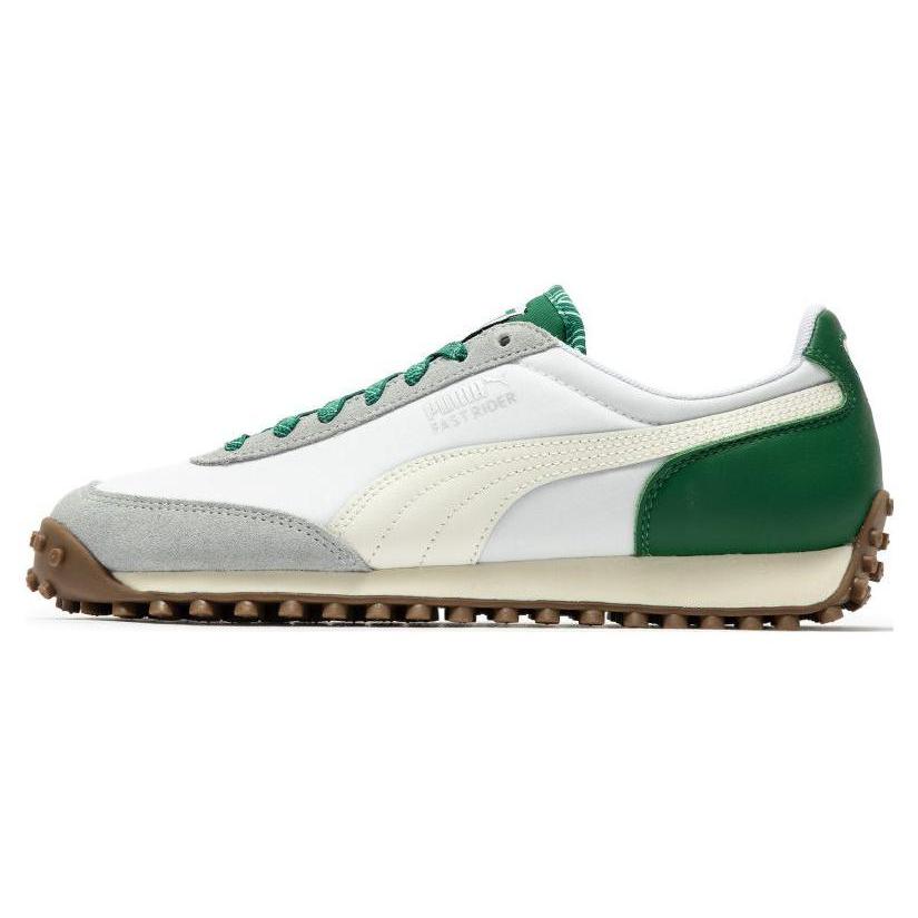 New Puma Fast Rider Dream Beige Green White 393993-02