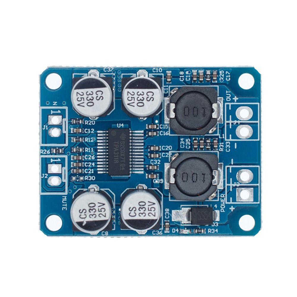 1Pcs TPA3118 PBTL Digital Audio Amplifier Board 60W Low Power Consumption 32Pin Original Chip Power AMP DC8-24V Mono Amp Module