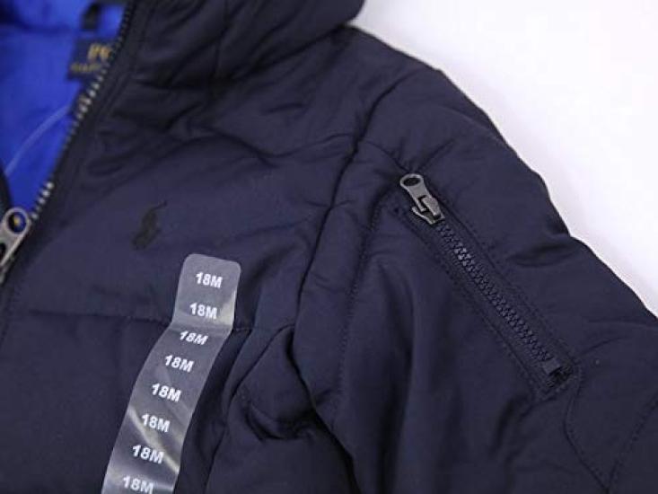 POLO RALPH LAUREN Ralph Baby Size Down Jacket Parka Size 9M (Polo Lauren) 0101458, [Used]