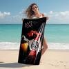 Proof Beach Towel with Club Atlético River Plate Pattern - Soft,absorbent,quick-drying,machine Washable - Perfect for Swimming,camping,bathing