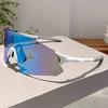 Fashion Monoblock Anti UV Men's Goggle Outdoor Brand Mirror Sports Sunglasses Women Oversize Decor Shades for Cycling