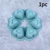 Heat Resistant Heart-Shaped Cake Mold Food Grade Silicone French Pastry Mold  Pudding