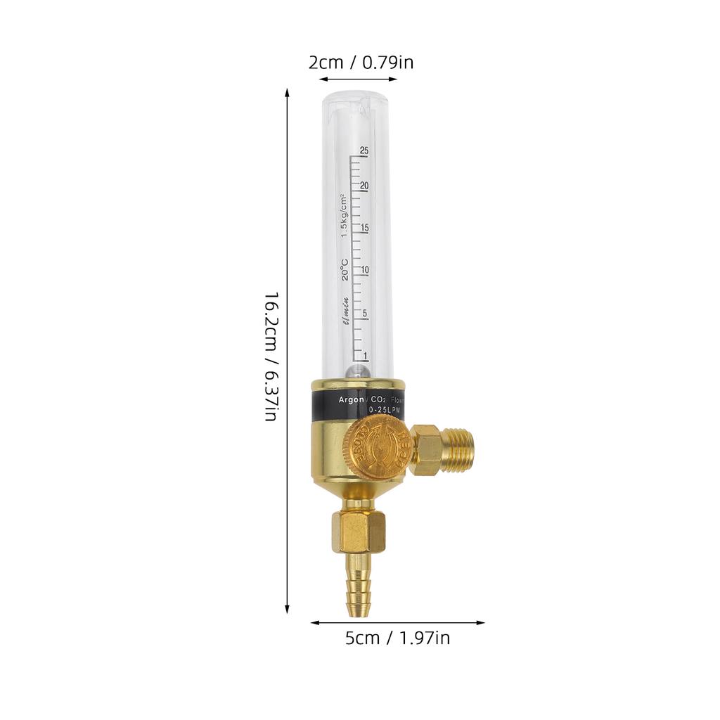 Flow Meter Argon Flow Meter Co2 Flow Meter Tube Carbon Dioxide Flowmeter Air Flow Meter Gas Flowmeter Measuring Device Flow Mete