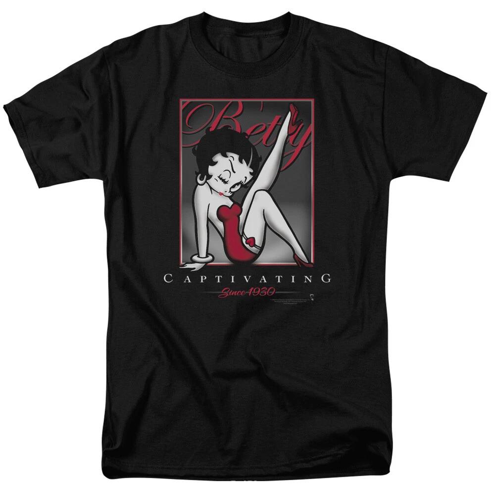 

Betty Boop Captivating T-Shirt - Regular or Tank - to 6X 3XL