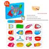 Handmade Educational Matching Cards & Puzzles for Toddlers (Ages 1-3) - Boost Literacy & Intelligence for Boys & Girls