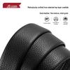 Men's Genuine Leather Automatic Buckle Belt Strap