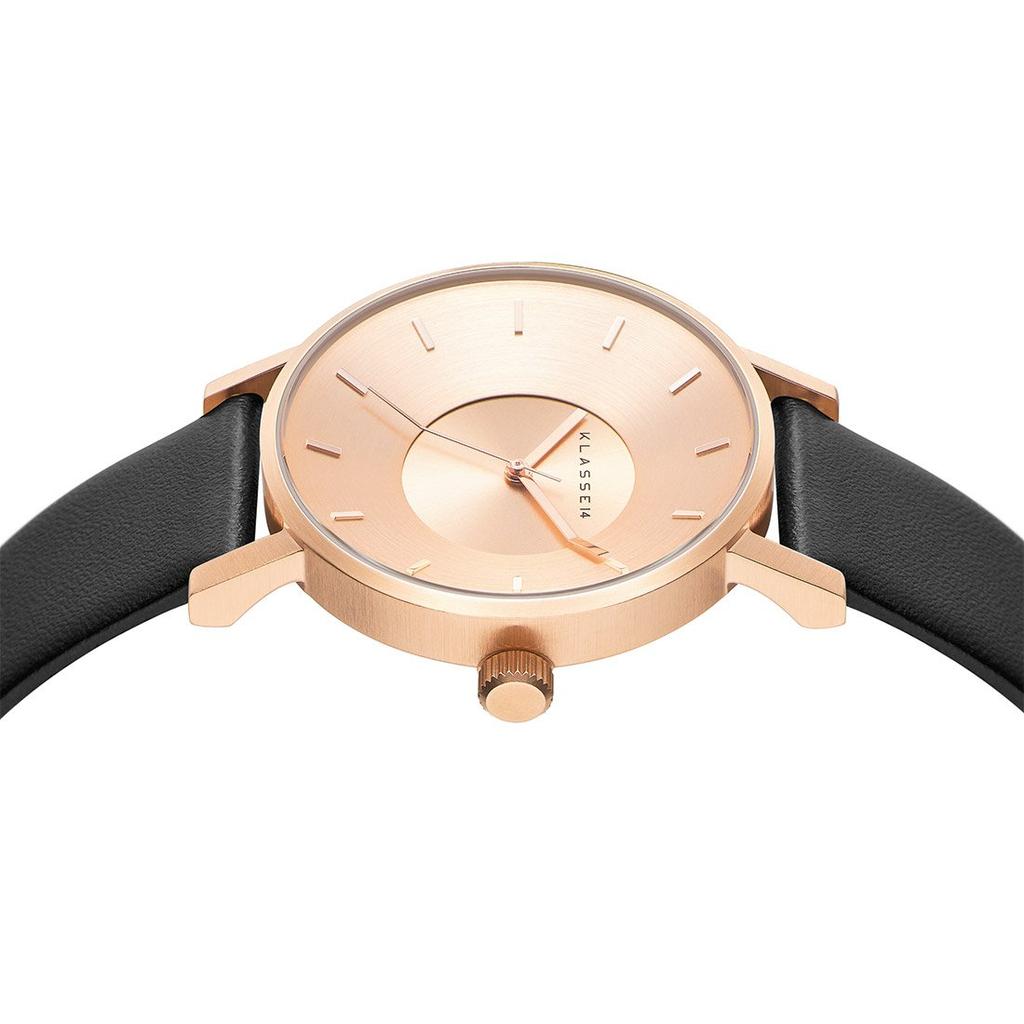 [Class Fourteen] Volare Rose Gold 42mm VO14RG001M Men's Genuine Import Black