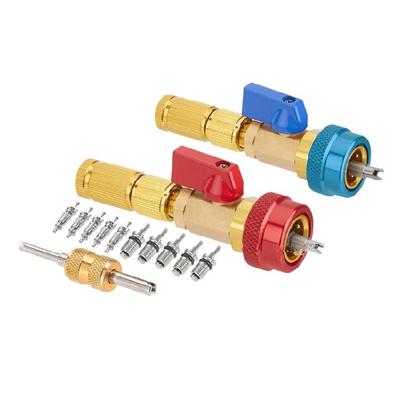 Valves Removal and Installation Set Refrigerants Valves Core Replacement Devices Easy Repairs Kits for Cooling Systems