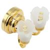 1 12 Dollhouses Miniature Double Head Wall Lamp LED Light for Living Room and Hallway Decoration Dollhouses Scene Model