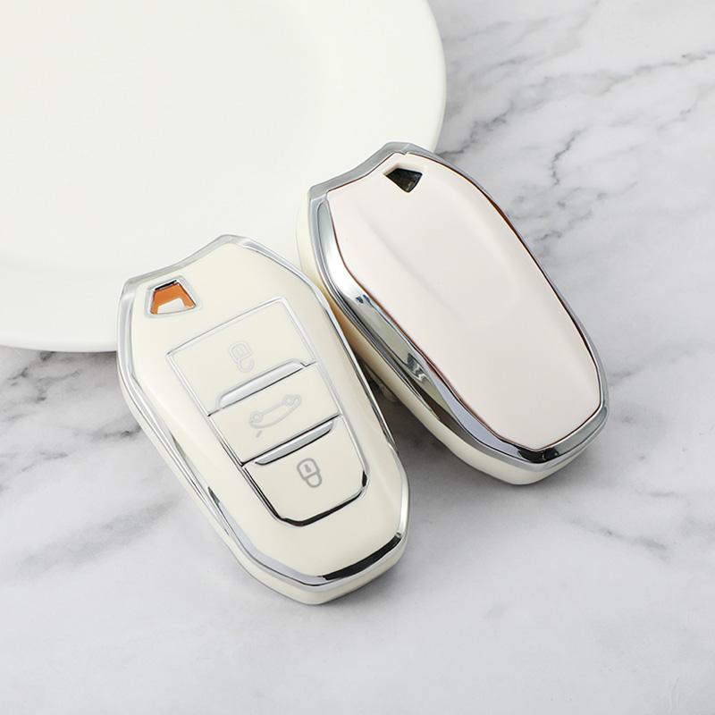 For Peugeot 2008 3008 4008 5008 308 408 508 Citroen C1 C2 C4 C6 C3-XR Picasso Grand DS3 DS5 Key Case Cover Shell Protector