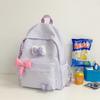 Schoolbag Japanese ins new middle school student schoolbag for women, high value, fresh and full of stars, junior high school students lightweight