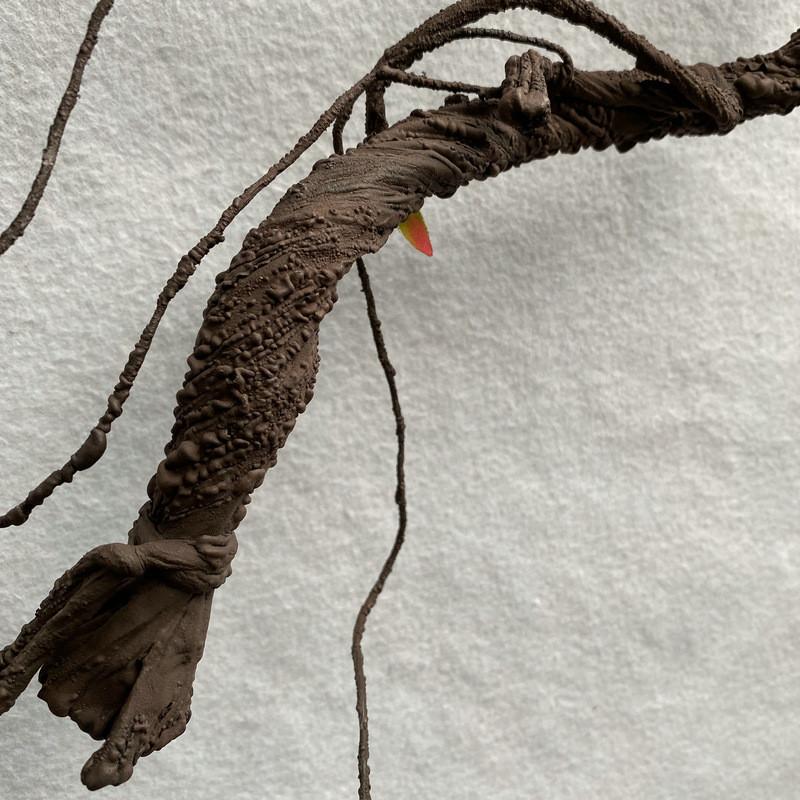 Faux Tree Branches For Garden Decor With Realistic Leaves For Outdoor Scenes