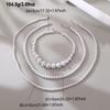 Punk Style Artificial Pearl Choker Necklace For Women With Alloy Pendant Spring
