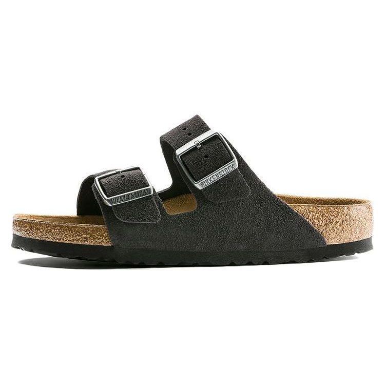 Birkenstock Arizona Удобные Минималистичные EVA Бесшумные Быстросохнущие Шлепанцы Сандалии Унисекс Серый 0552321 38