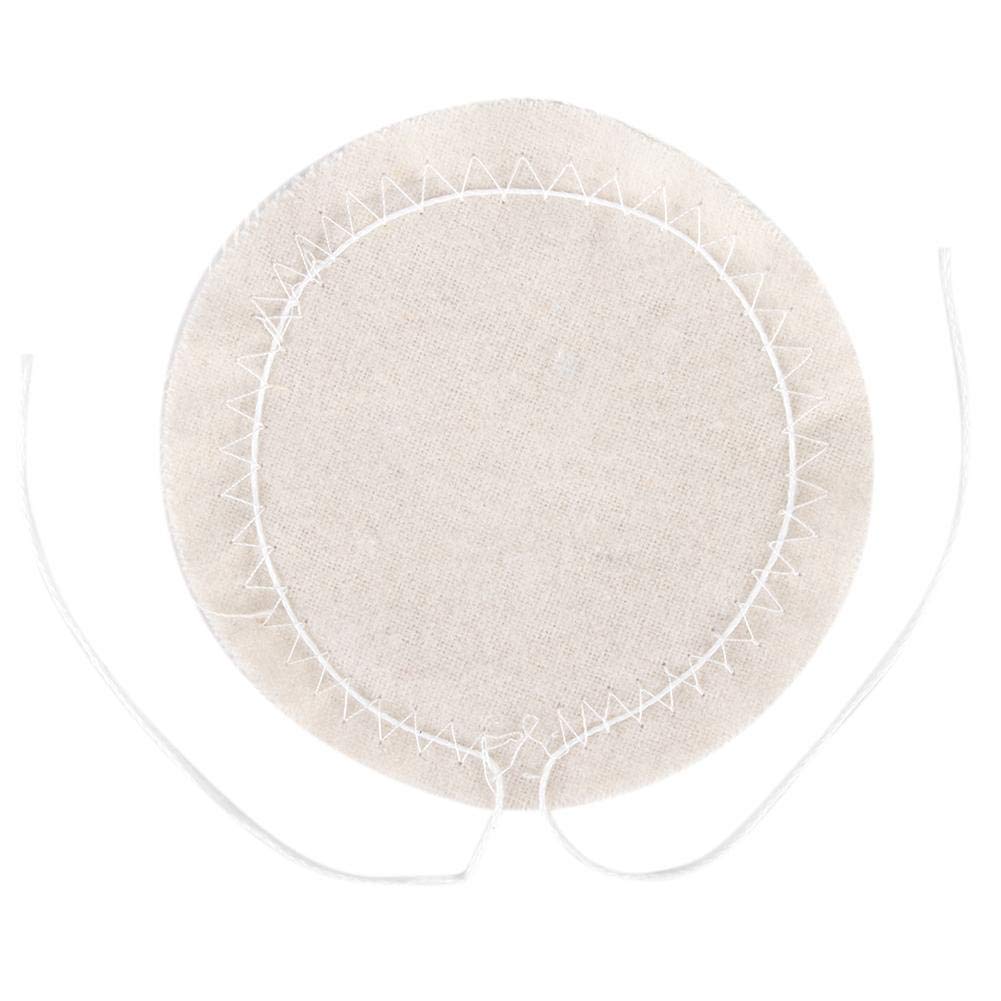 10pcs Cotton Cloth Coffee Filters Reusable Coffee Cloth Replacement Filters for Siphon Pot