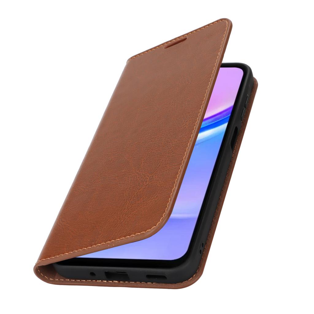 For Samsung Galaxy A17 5G Case Crazy Horse Texture Split Leather Wallet Phone Cover