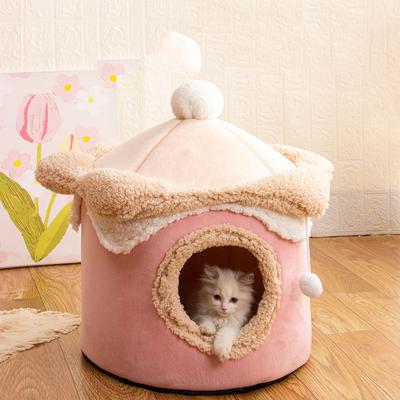 Letto a grotta per animali domestici per gatti, cani di piccola taglia, tenda per gatti con gelato autoriscaldante, letto per gatti, cuccia per gatti, comodo letto per dormire per animali domestici