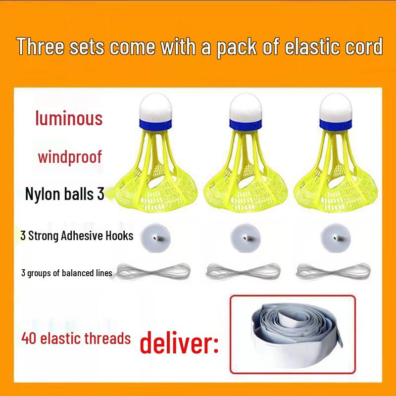 Yuanzu Adult Badminton Rebound Trainer Set