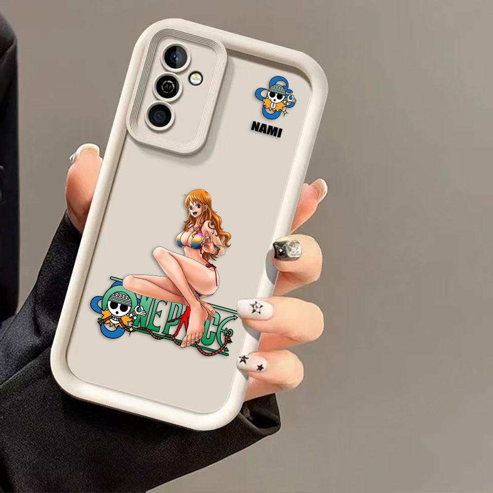 O-One P-Piece ZORO Nami Phone Case For Samsung A07 A70 A03 A03S A04E A05 A05S A06 A11 A12 A04 M15 M31 M34 M51 M54 NOTE 20 Case