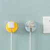 No-drill Smile Plug Viscose Hook for Kitchen Wall-mounted Cord Organization