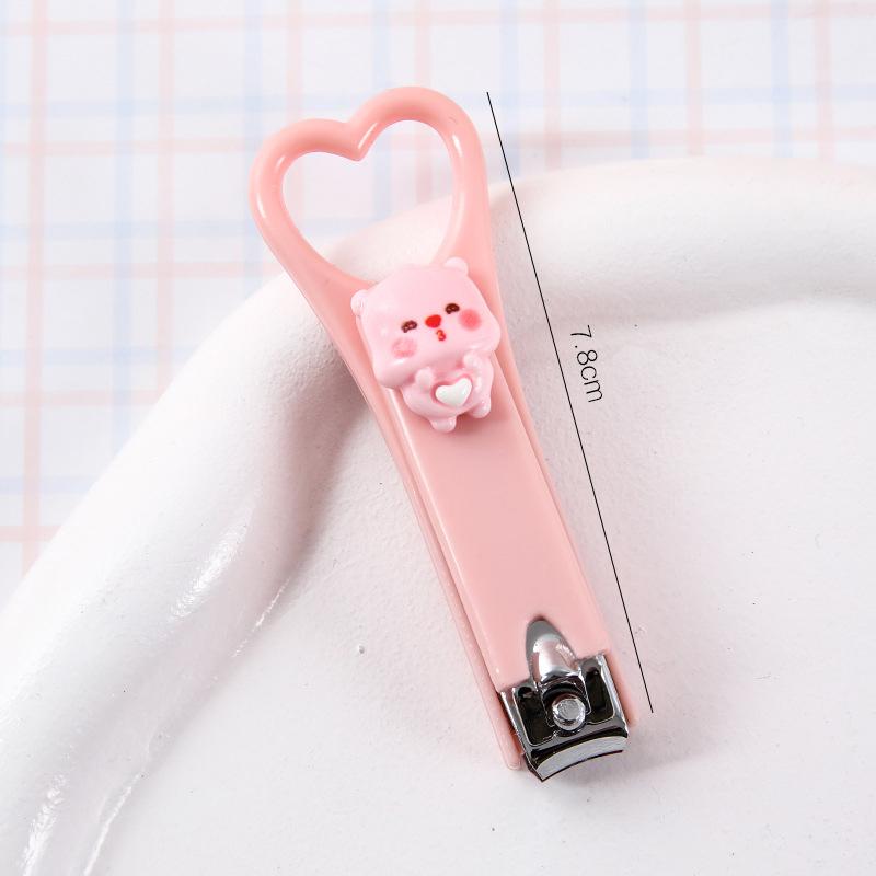 

Портативные мультяшные милые кусачки для ногтей, кусачки, цветные детские ножницы для ногтей, кусачки, педикюр, триммеры для ногтей на ногах, косметический маникюрный инструмент