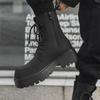 High-top thick-soled fashion square-head Martin boots men's 2024 autumn and winter new youth trend high street fashion boots 1906-J