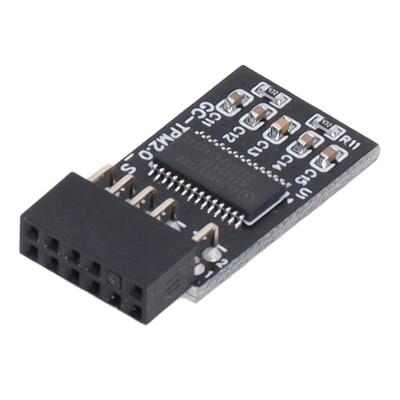 TPM 2.0-Modul LPC SPI 12-poliges Remote-Kartenverschlüsselungs-Sicherheitsboard-Zubehör für GIGABYTE