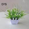 Flor artificial de plástico requintado bonsai realista decorativo falso bonsai
