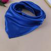Women Fashion Solid Color Soft Silk Square Scarf Bandana Neckerchief Head Neck Wrap Scarves
