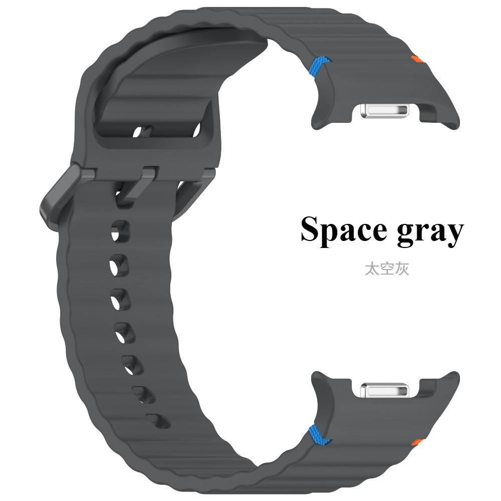 Silicone Band for Samsung Galaxy Watch 8 Classic 46mm Strap Accessories Smartwatch Rubber Bracelet for Samsung Galaxy Watch 8 44mm 40mm Strap