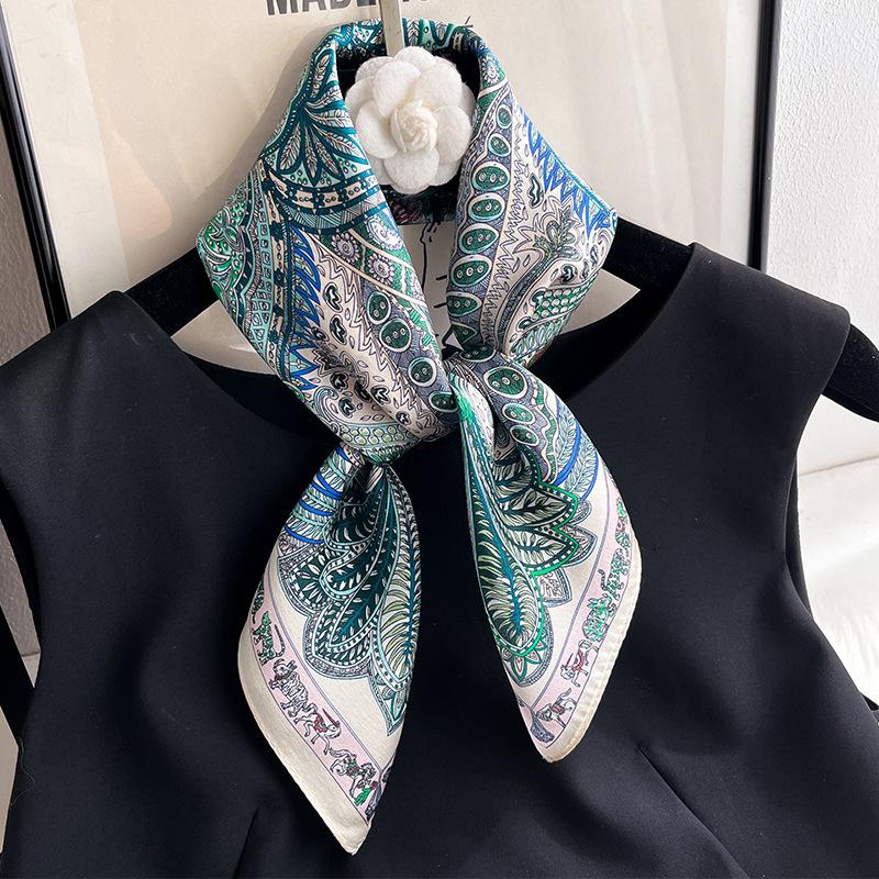 Eșarfă 100% Mătase de Dud Femei Pătrat Gât Bandă de Păr Șaluri Foulard Eșarfe Pashmina Bandană Hijab Feminin Bandană Écharpe