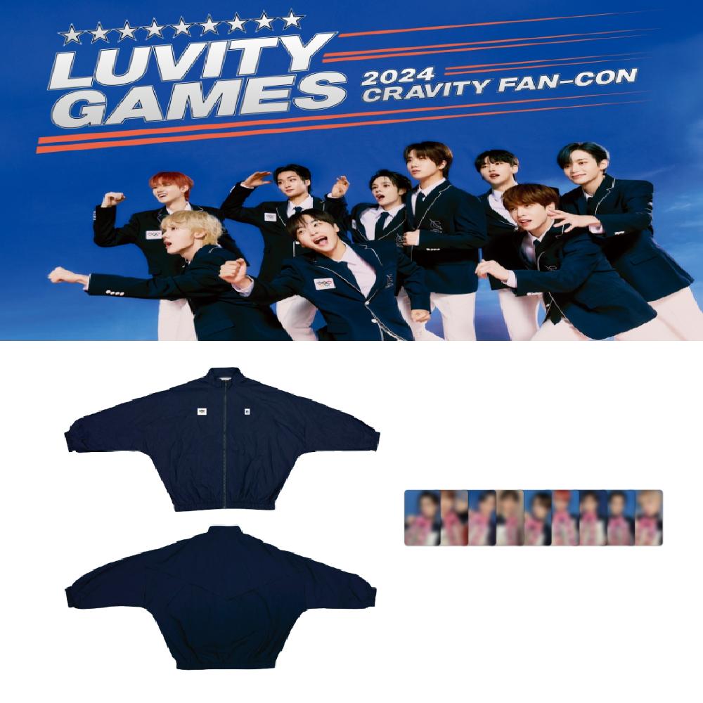 

Оформите предзаказ Спортивная куртка 2024 CRAVITY FAN-CON LUVITY GAMES