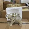 Mother And Child Elephant Resin Crafts Living Room Desk Office Bedroom Home Decoration Ornaments Creative Gifts