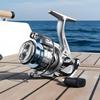 Fishing Reel Lightweight Metal Freshwater Spinner Reel For River Stream Pond Lake Freshwater Bass Trout Catfish Shore Pier