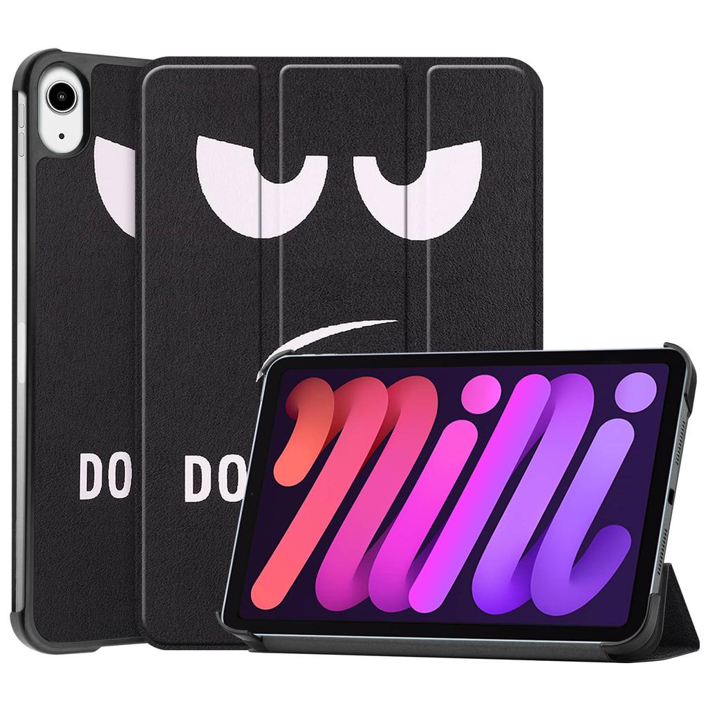 Case for iPad Mini 7 6 8.3'' with [Tri-fold Stand + Auto Wake/Sleep], Colorful Premium PU Leather Case Shockproof Hard Shell
