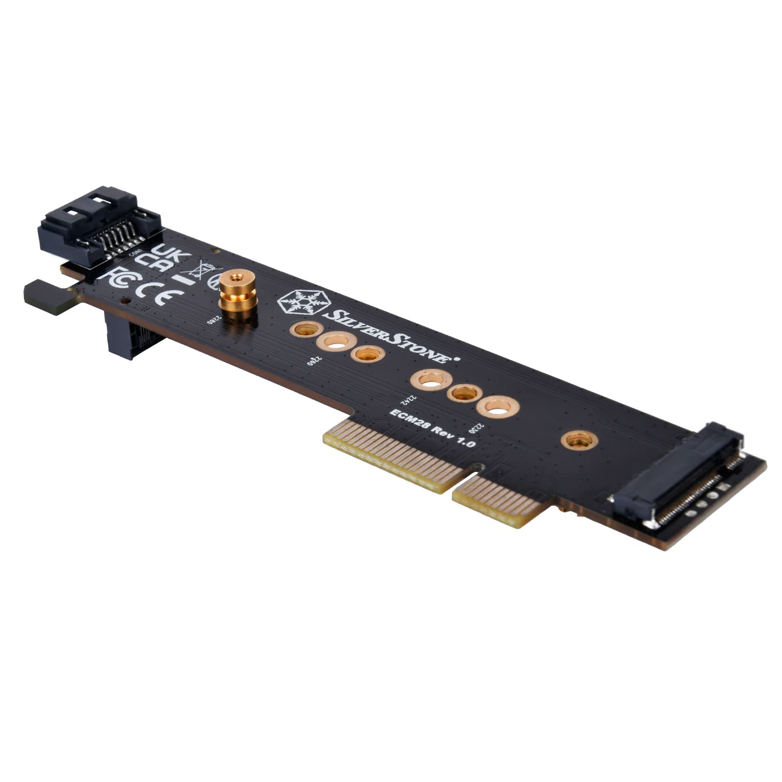 

Silver Stone SilverStone ECM28 expansion card Equipped with two units simultaneously Lowepro expansion card authorized distributor product M.2