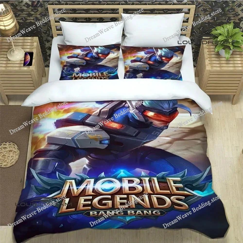 Mobile Legends Bang Bang Bettwäsche-Sets Exquisites Bettwaren-Set Bettbezug Bettdecke Set Bettwäsche-Set Luxuriöses Geburtstagsgeschenk9