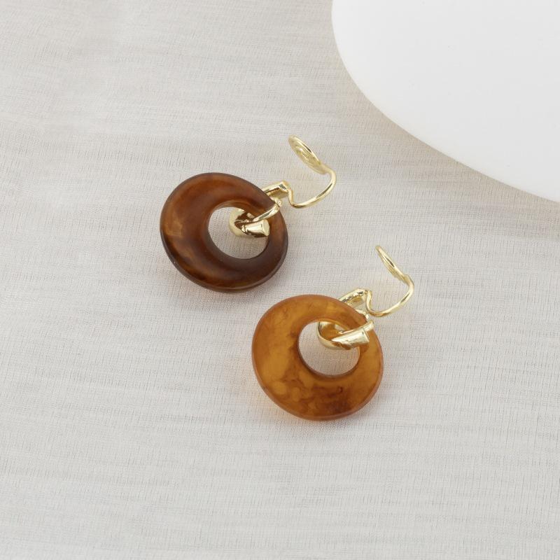 Orecchini Dolci da Fatina Stile Coreano Senza Foro: Design Versatile, Chic e di Alta Gamma per Zampironi.