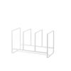 Japanese-Style Metal Dish Organizer: Cabinet Storage Rack for Plates, Bowls, Cutlery, and Chopsticks