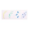 Temporary Tattoos Stickers, The Corner of The Eye Tattoos with Heart Star Pattern, Temporary Body Art Stickers for Adults Kids Party Use